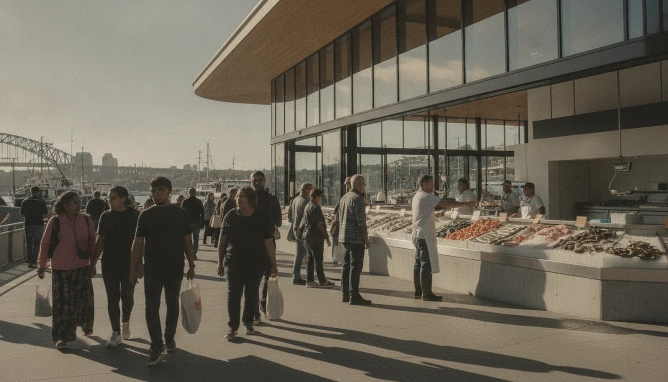 Blackwattle Bay Redevelopment Milestone: Fish Market Opens